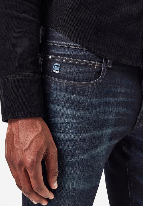 G-STAR - Lancet skinny-slander r superstretch - navy 