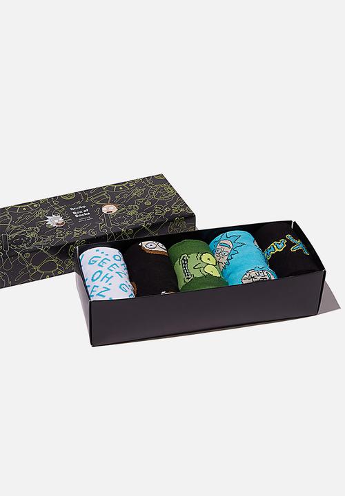 Typo - Rick & Morty Box of Socks