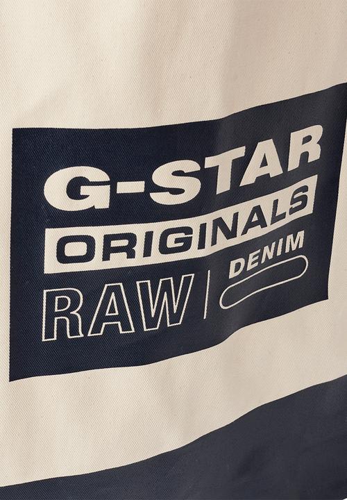 G-STAR - Canvas shopper - ecru