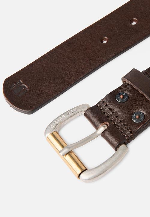 G-STAR - Dast belt - brown 