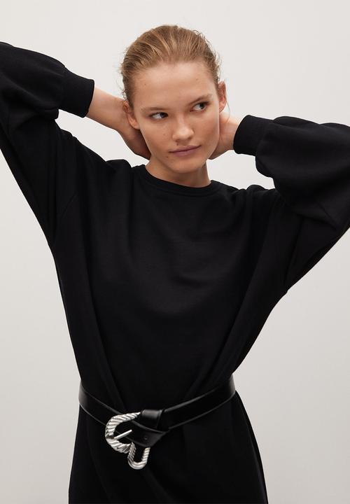 MANGO - Sweatshirt silva - black