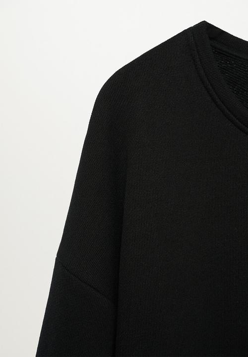 MANGO - Sweatshirt silva - black