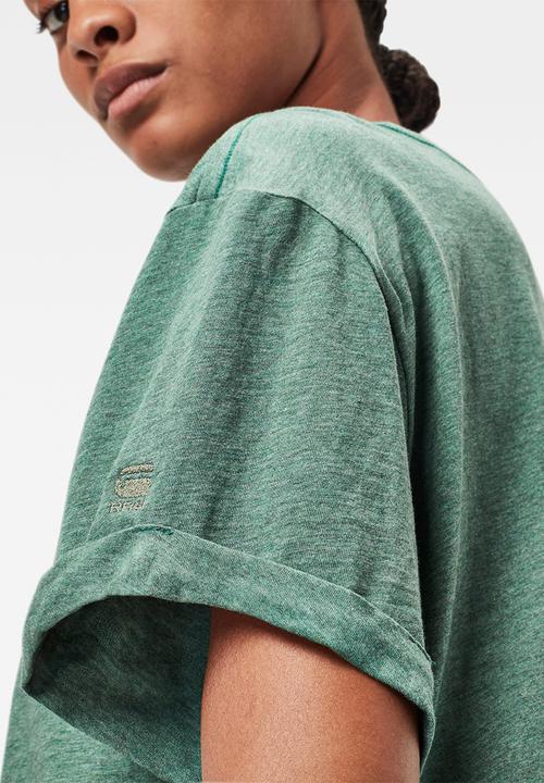 G-STAR - Lash fem loose short sleeve - cosmo green