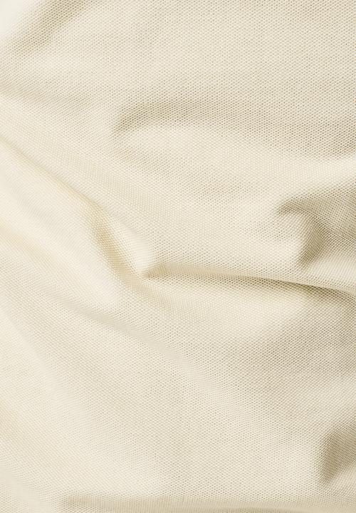 G-STAR - Dunda slim stripe short sleeve polo - milk