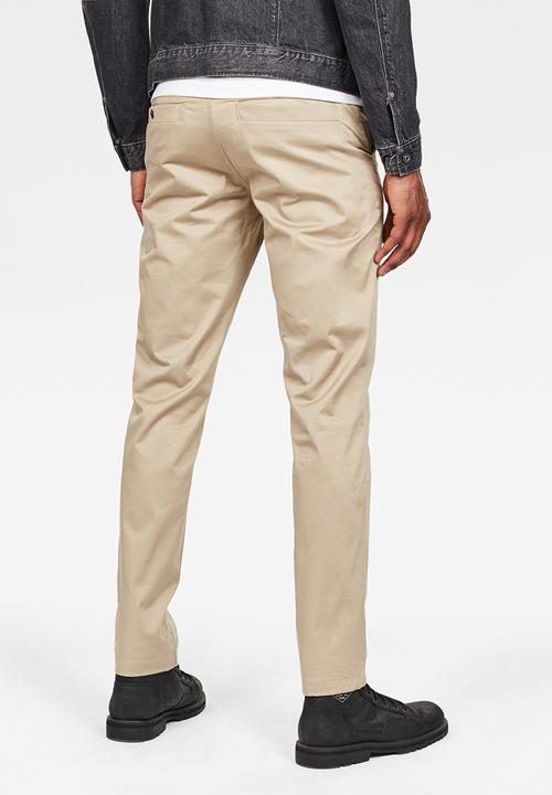 G-STAR - Bronson slim chino - dune premium 
