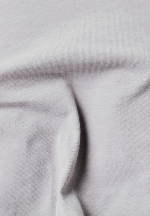 G-STAR - Originals label logo slim r short sleeve tee - grey