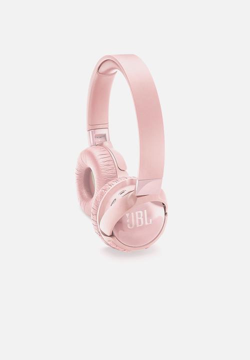 JBL - Tune 600 bt anc - on ear wireless active noise cancelling headphones -pink