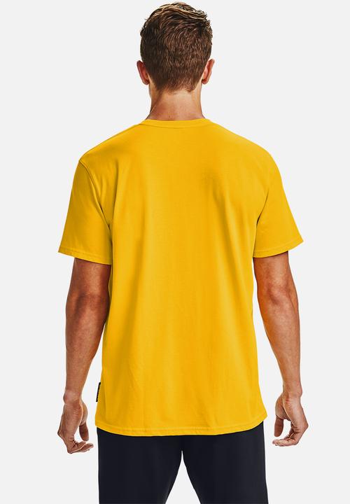Under Armour - Curry embroidered tee - yellow