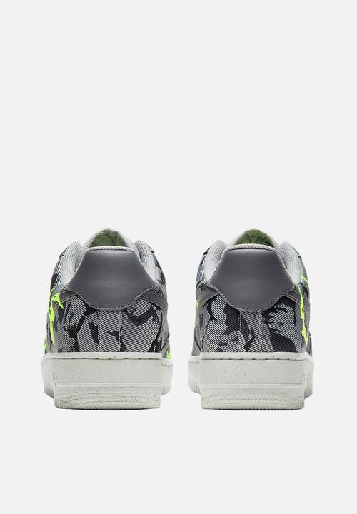 Nike - Air Force 1 '07 LX - lt smoke grey / smoke grey-electric green