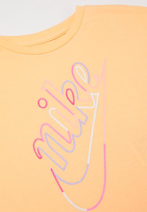Nike - Nike break boxy top - orange chalk