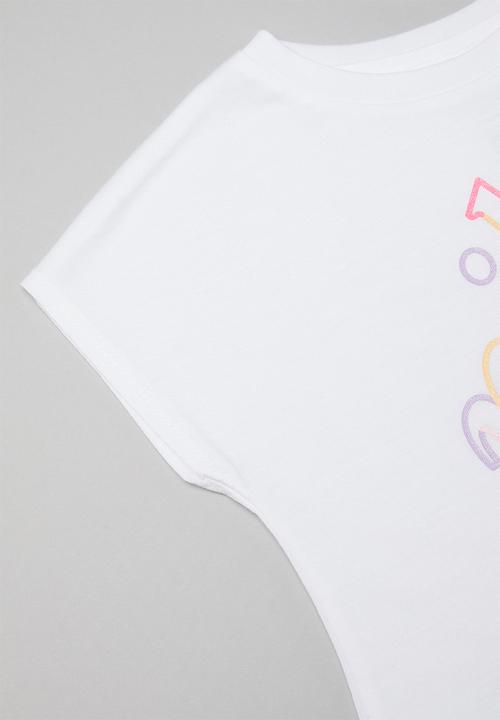 Nike - Nike break boxy top - white