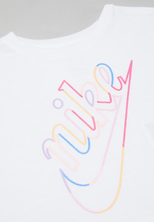 Nike - Nike break boxy top - white