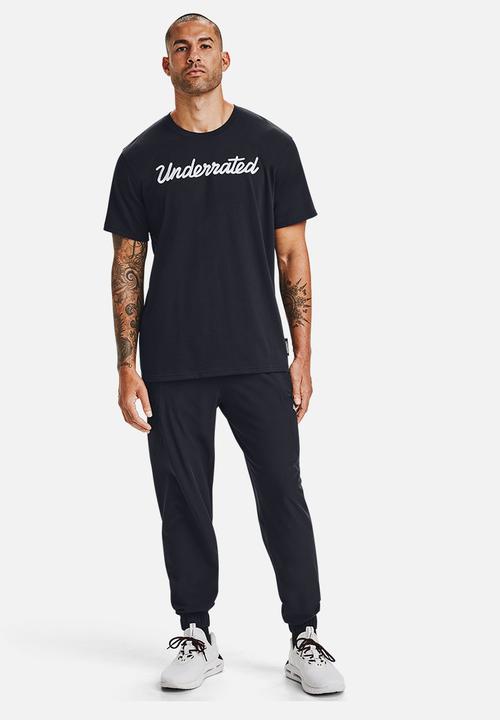 Under Armour - Curry embroidered tee - black
