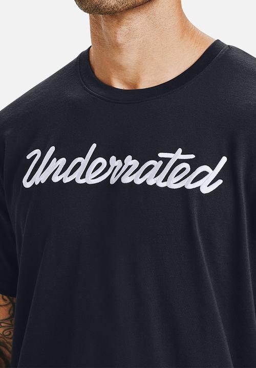 Under Armour - Curry embroidered tee - black
