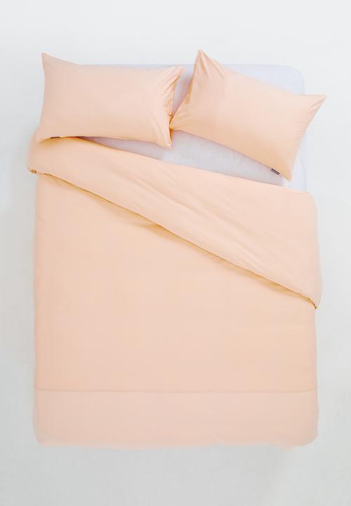 T-shirt Bed Co. - T-shirt cotton duvet cover set - rosewater