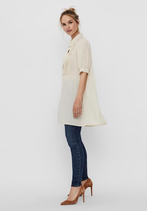 Vero Moda - Isabella 2/4 tunic - birch