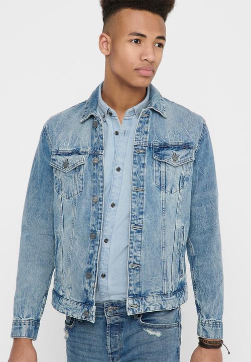 Only & Sons - Coin life trucker - blue
