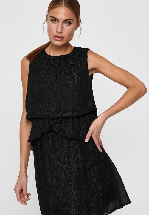 Jacqueline de Yong - Glam sleeveless dress - black