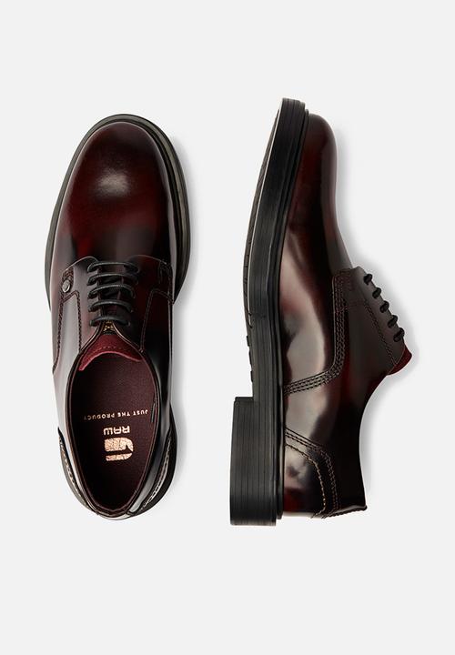 G-STAR - Vacum shoe - dark fig