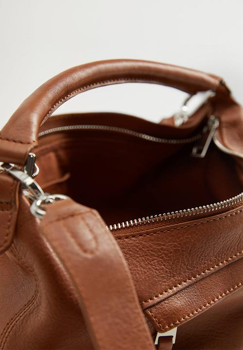 MANGO - Fina bag - brown