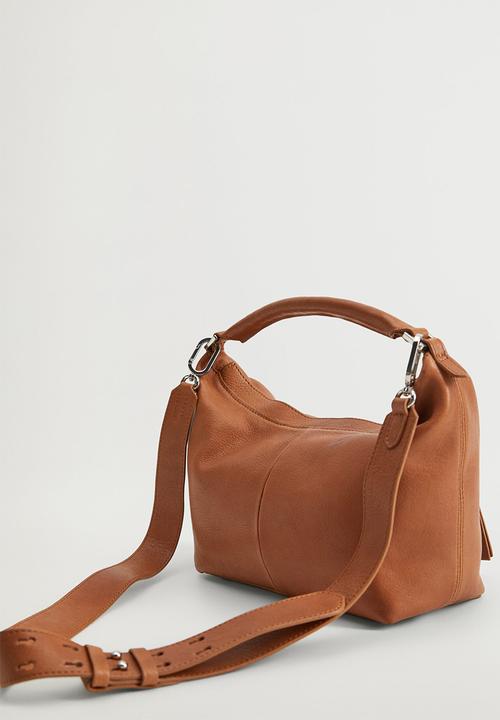 MANGO - Fina bag - brown