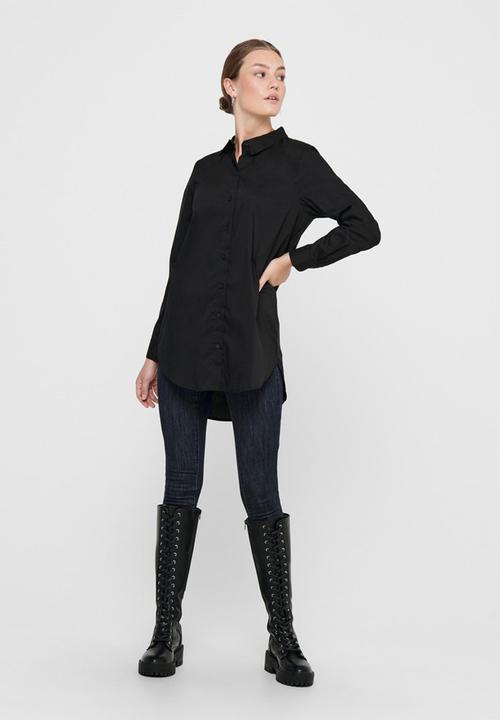 Jacqueline de Yong - Troja shirt - black