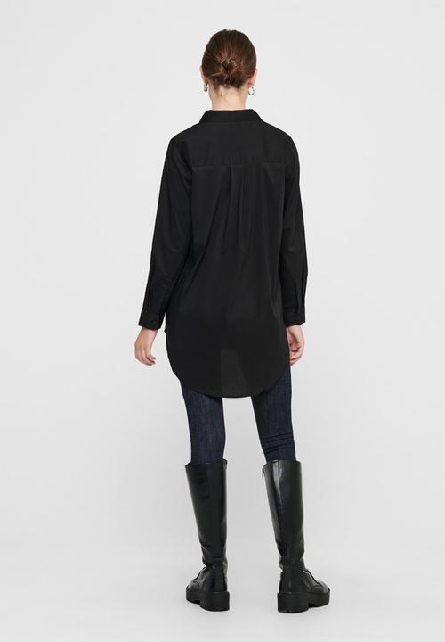Jacqueline de Yong - Troja shirt - black
