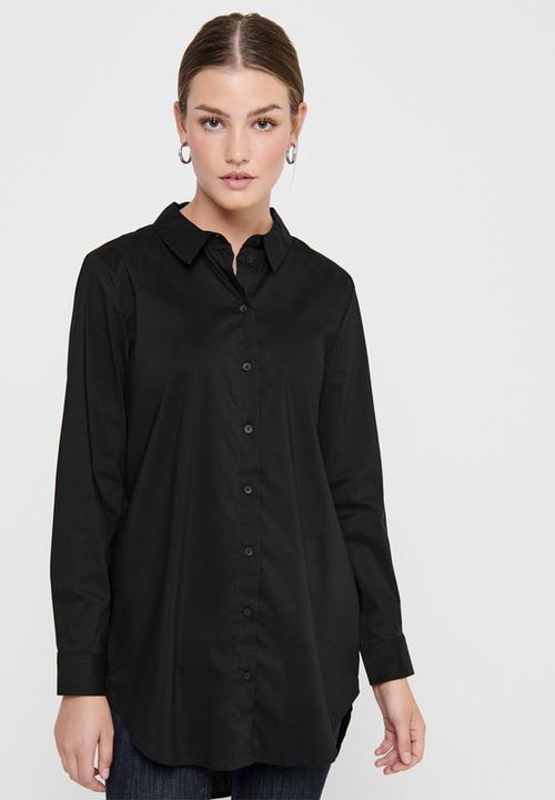 Jacqueline de Yong - Troja shirt - black