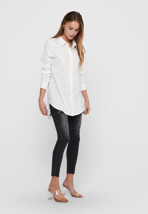 Jacqueline de Yong - Troja shirt - white 