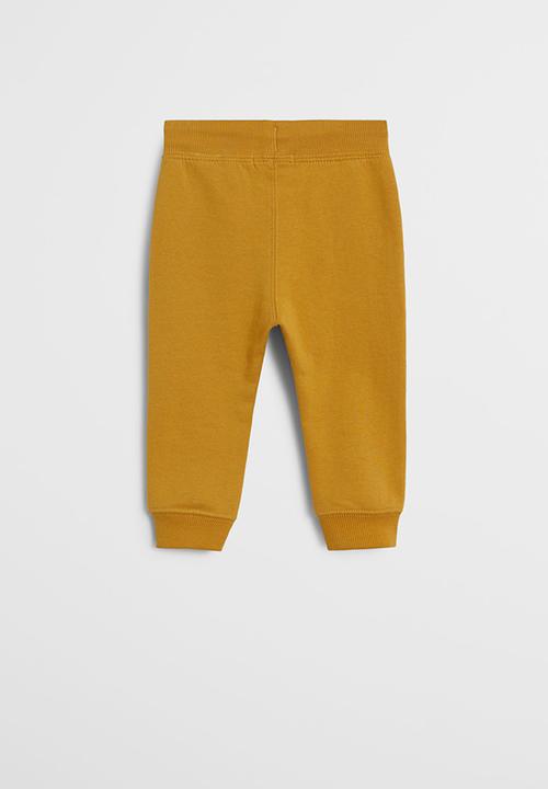 MANGO - Mateop trousers - yellow