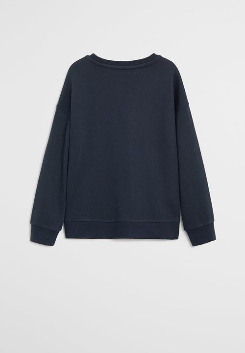 MANGO - Dubliny sweatshirt - navy