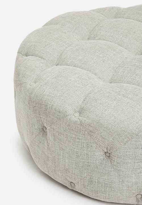 Sixth Floor - Molesy ottoman - grey