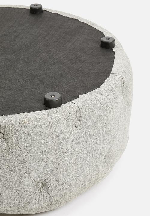 Sixth Floor - Molesy ottoman - grey