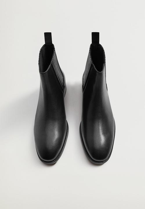 MANGO - Ankle boots chelnapa - black