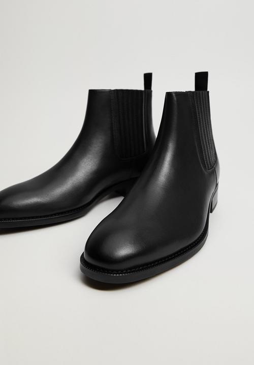 MANGO - Ankle boots chelnapa - black