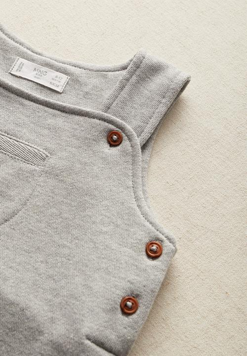 MANGO - Nolito dungarees - grey