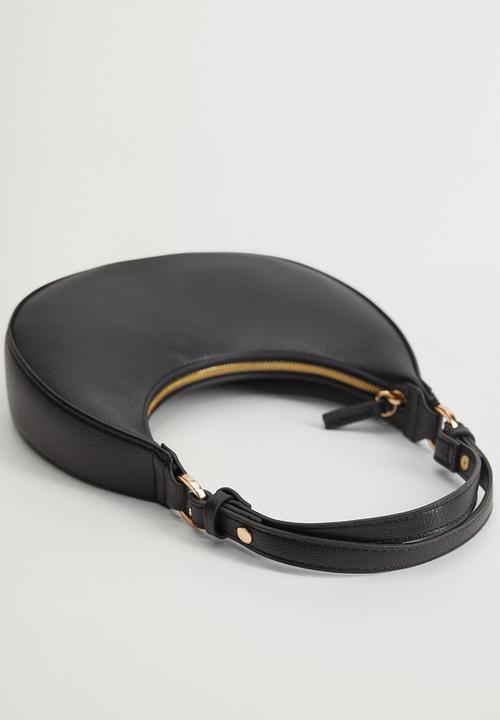 MANGO - Bag glasgow - black