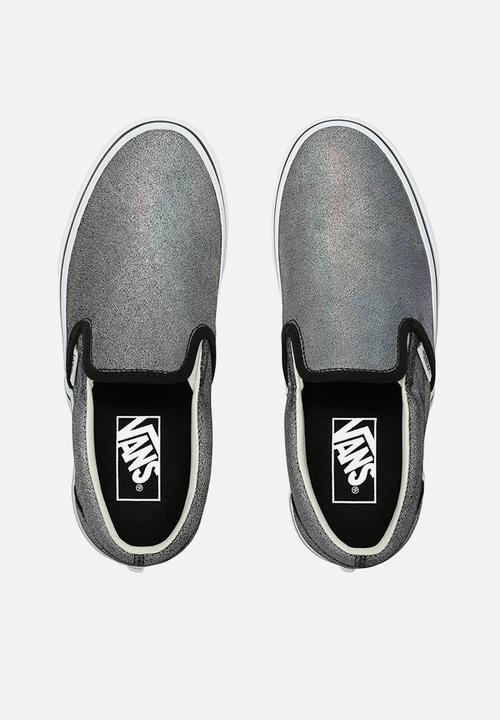 Vans - Ua classic slip-on - (prism suede) black/true white