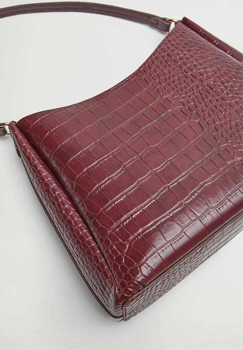MANGO - Bag derby - red