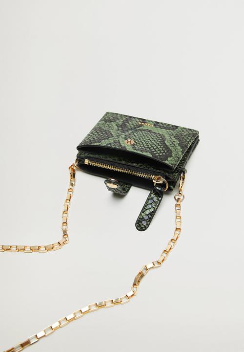 MANGO - Enmanuel purse - green