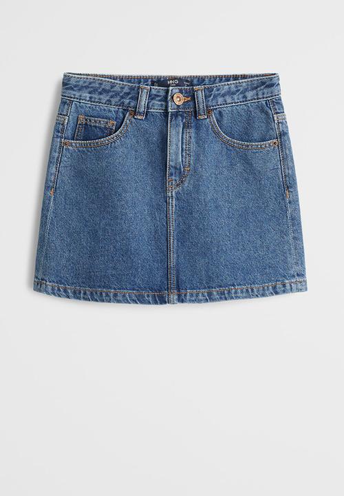 MANGO - Sue skirt - blue