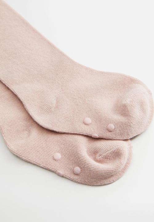 MANGO - Basic stockings - pink