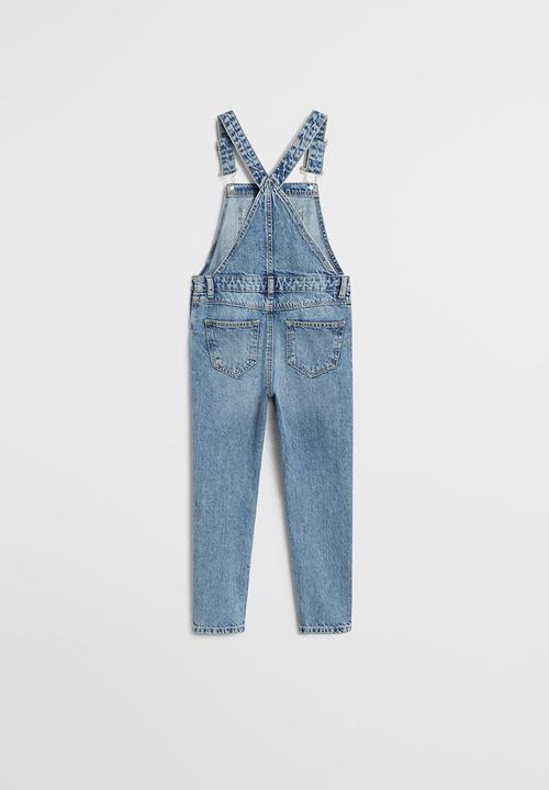 MANGO - Amara dungarees - blue