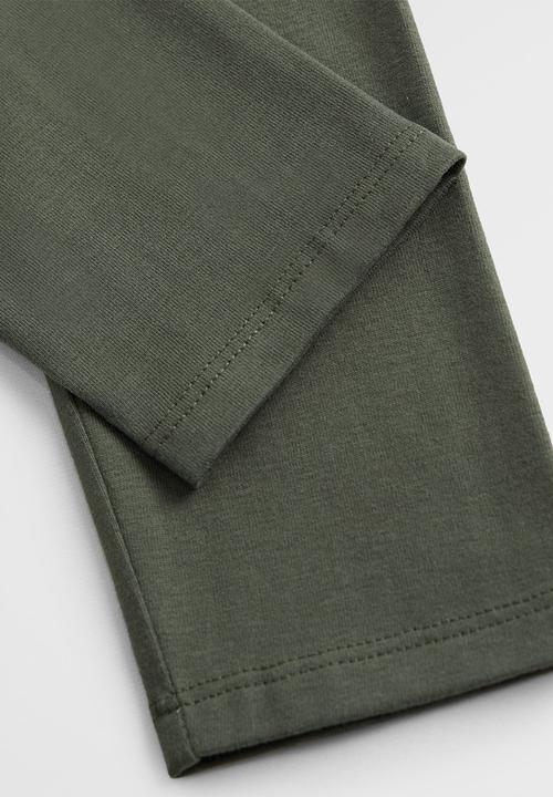 MANGO - Elio leggings - green 
