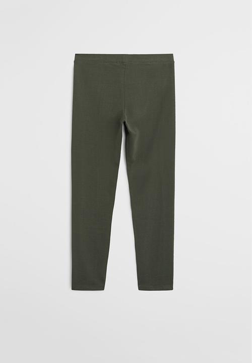 MANGO - Elio leggings - green 