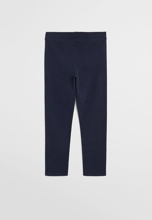 MANGO - Elio leggings - navy