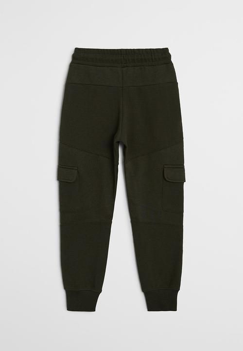 MANGO - Pete trousers - green