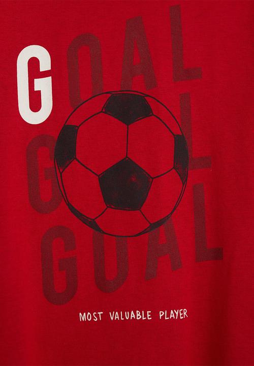 MANGO - Deportes short sleeve tee - red