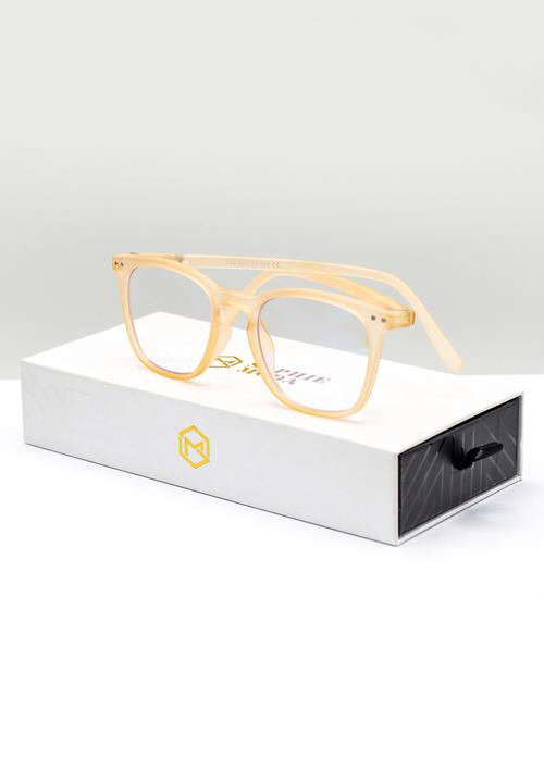 Sophie Moda - Anti blue light glasses - orange