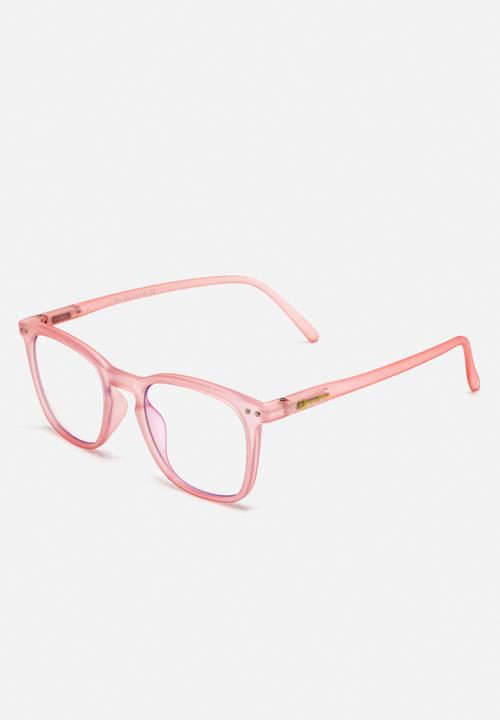 Sophie Moda - Anti blue light glasses - pink